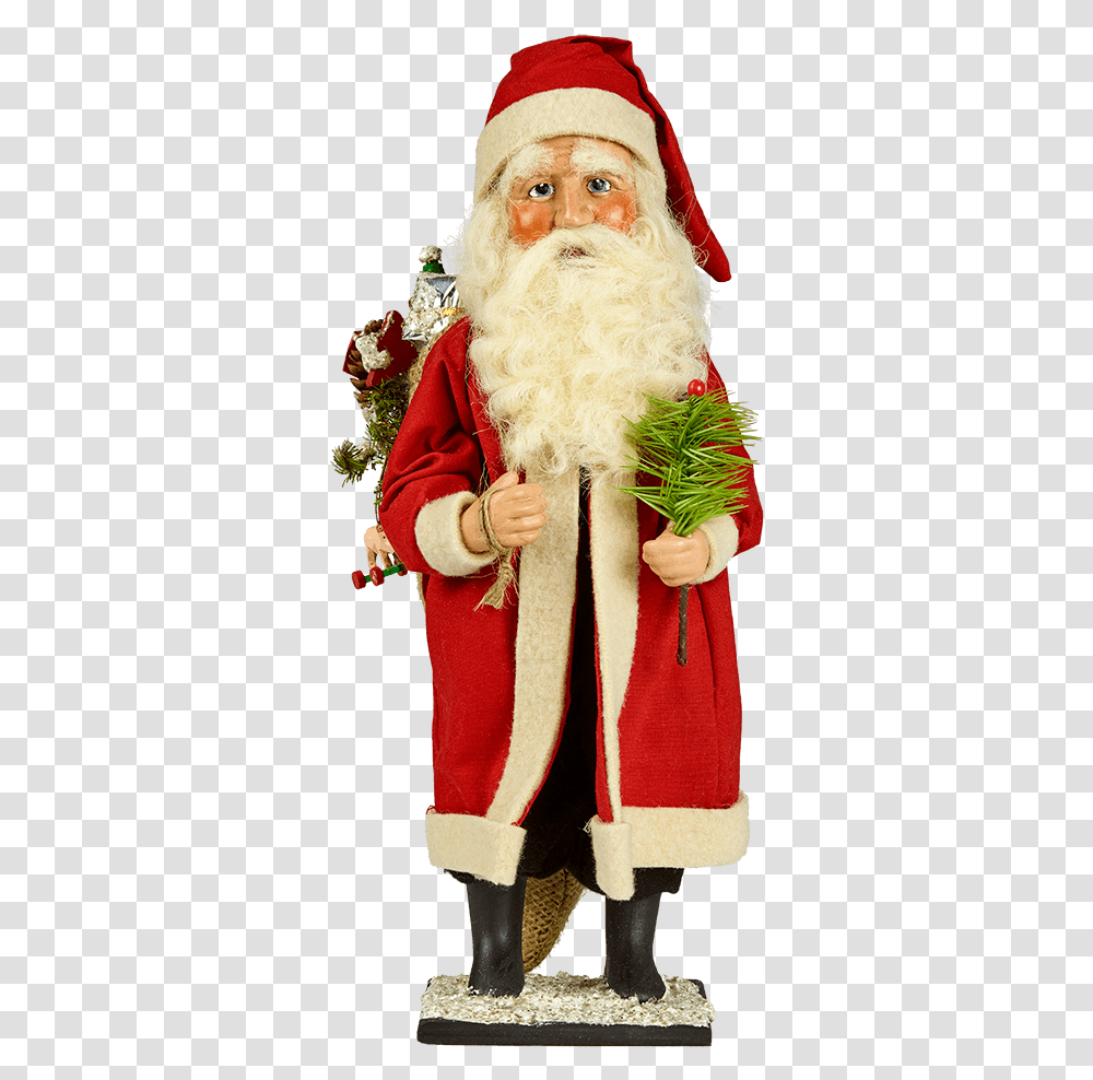 Santa Claus, Plant, Person, Tree Transparent Png