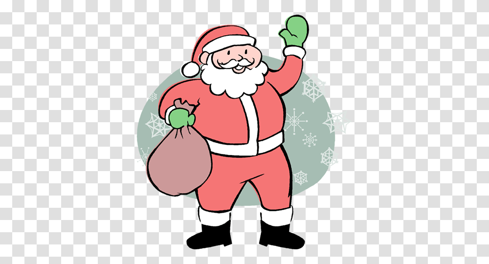 Santa Claus Royalty Free Vector Clip Art Illustration, Elf, Snow, Outdoors, Nature Transparent Png