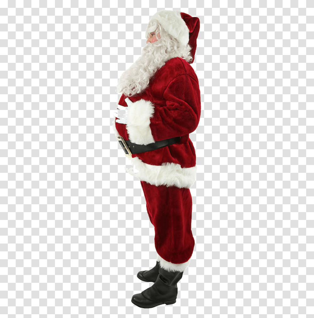 Santa Claus, Stocking, Christmas Stocking, Gift, Person Transparent Png