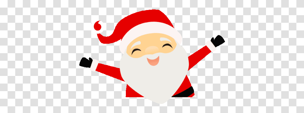 Santa Claus Vodafone Gif Merry Christmas Sticker, Outdoors, Nature, Sweets, Food Transparent Png