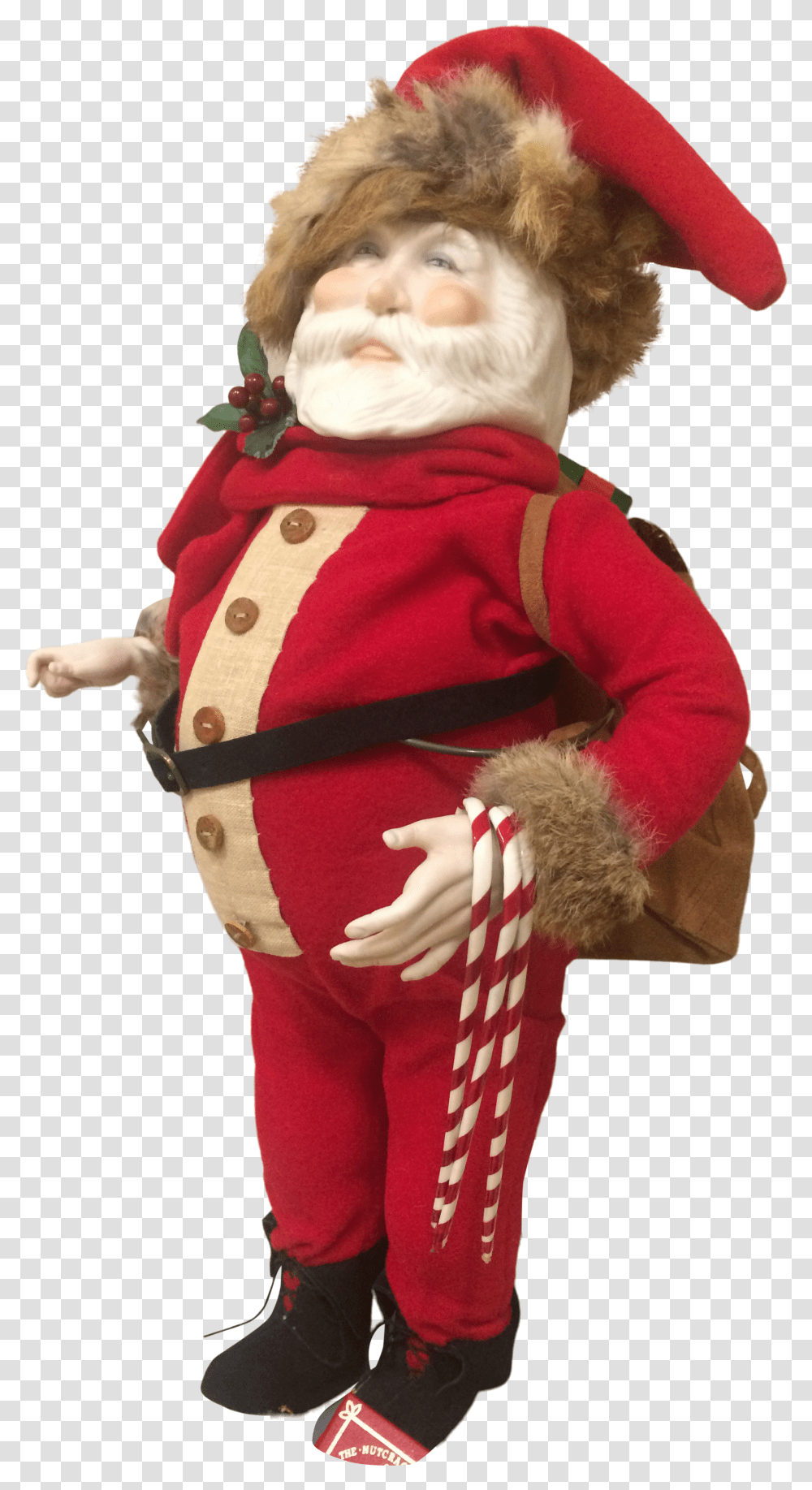 Santa Claus With Authentication Papers For Sale Costume Hat Transparent Png
