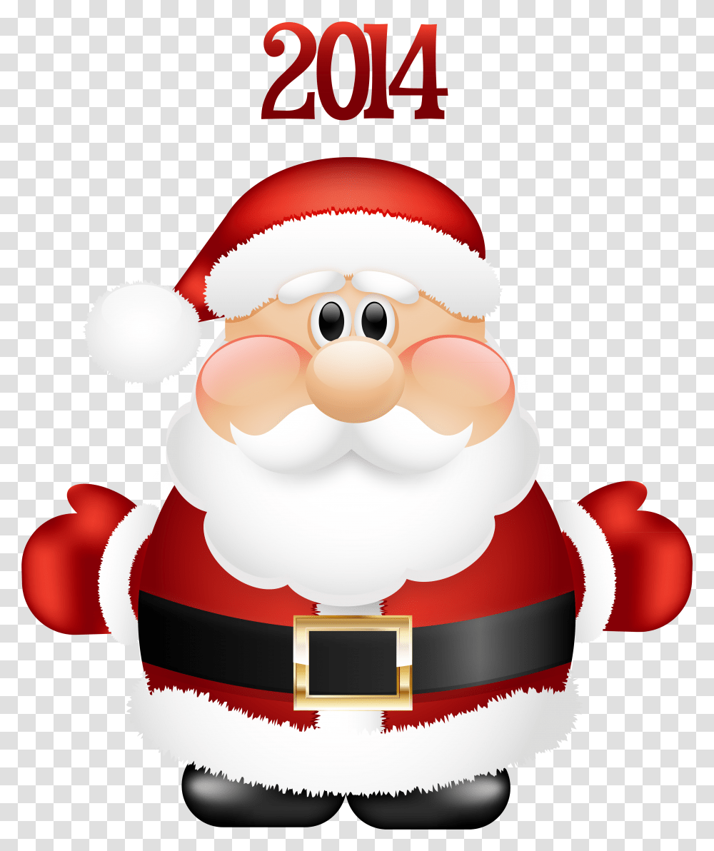 Santa Clause Clipart Merry Christmas And Happy New Year 2019 Clipart, Birthday Cake, Dessert, Food, Snowman Transparent Png
