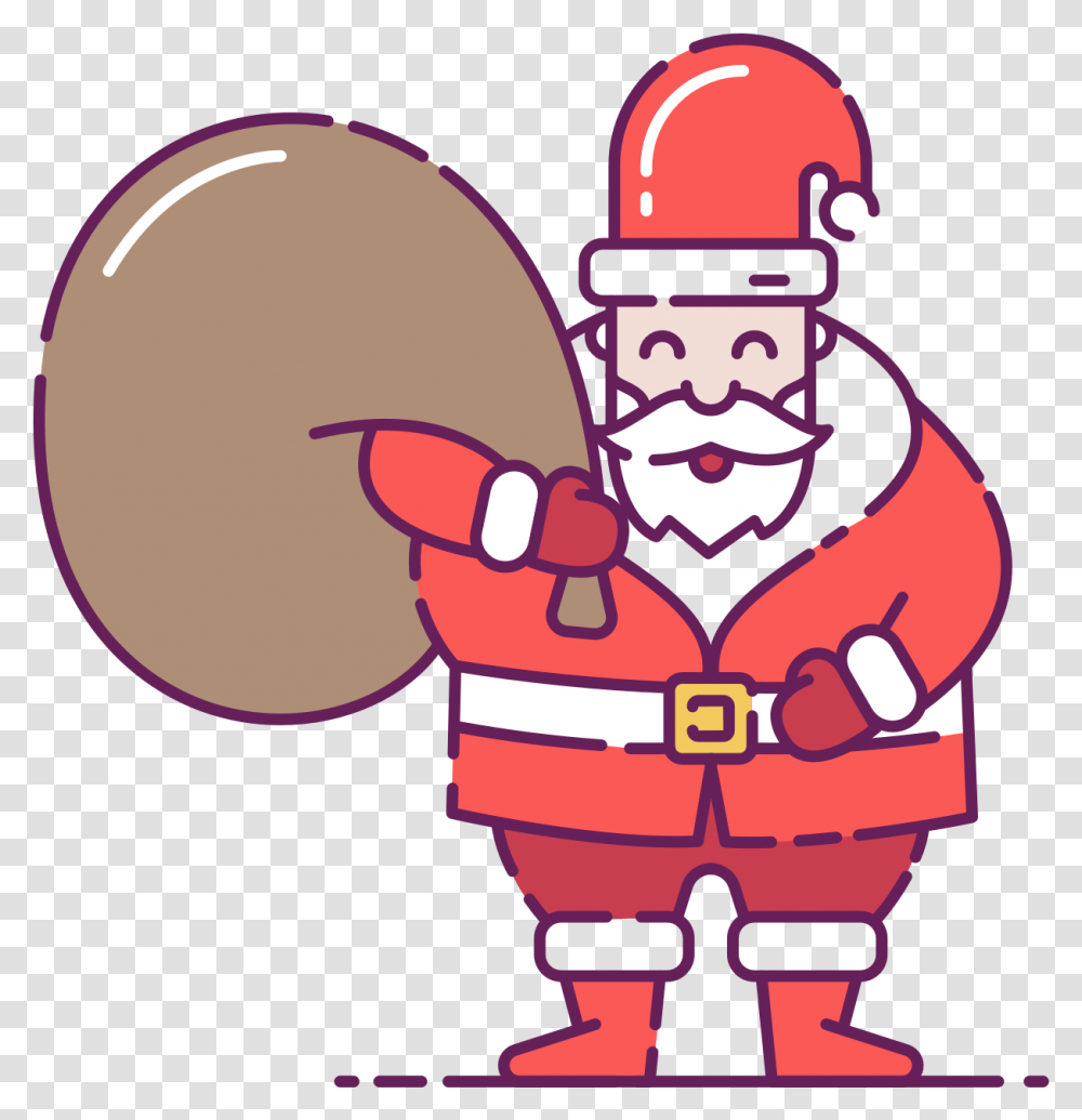 Santa Clipart Free Chimney, Costume, Head, Label Transparent Png