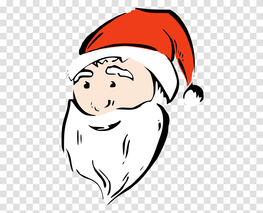 Santa Clipart Music, Face, Apparel, Snowman Transparent Png