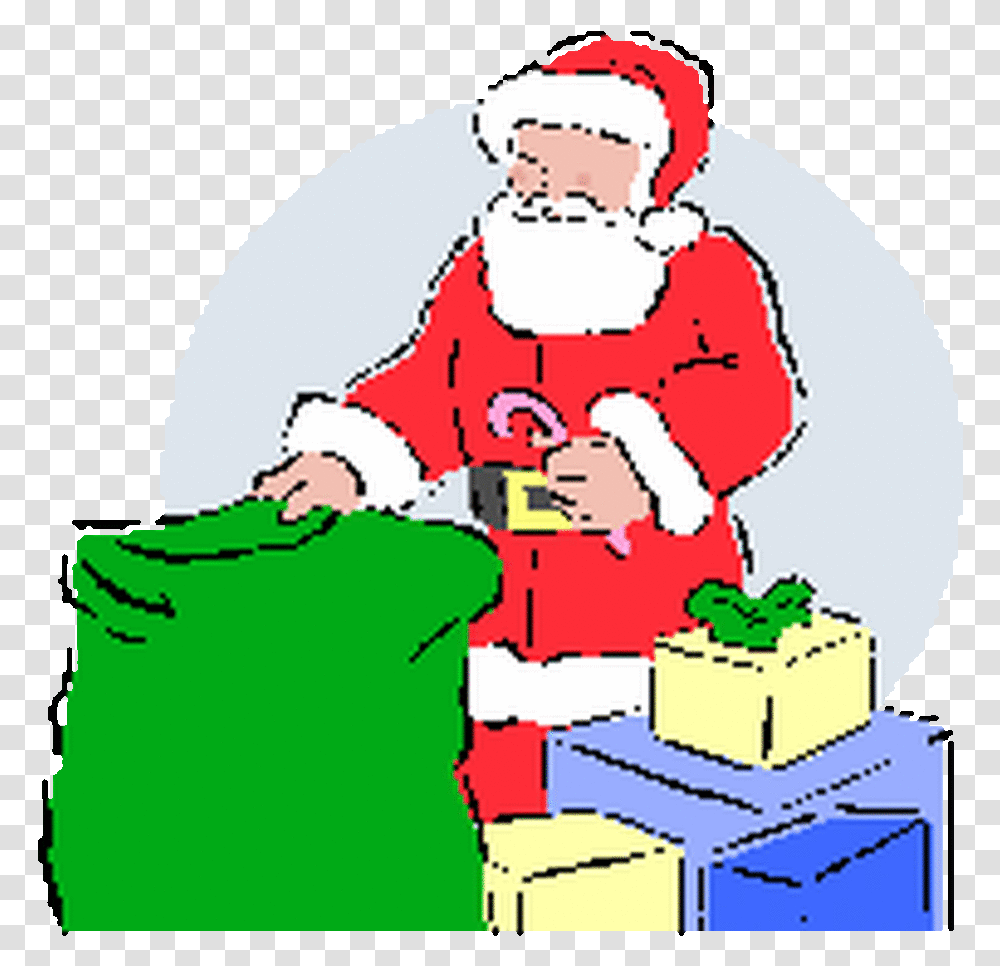 Santa Clipart Secret Shop Gifts Download Full Size Christmas, Shopping Transparent Png