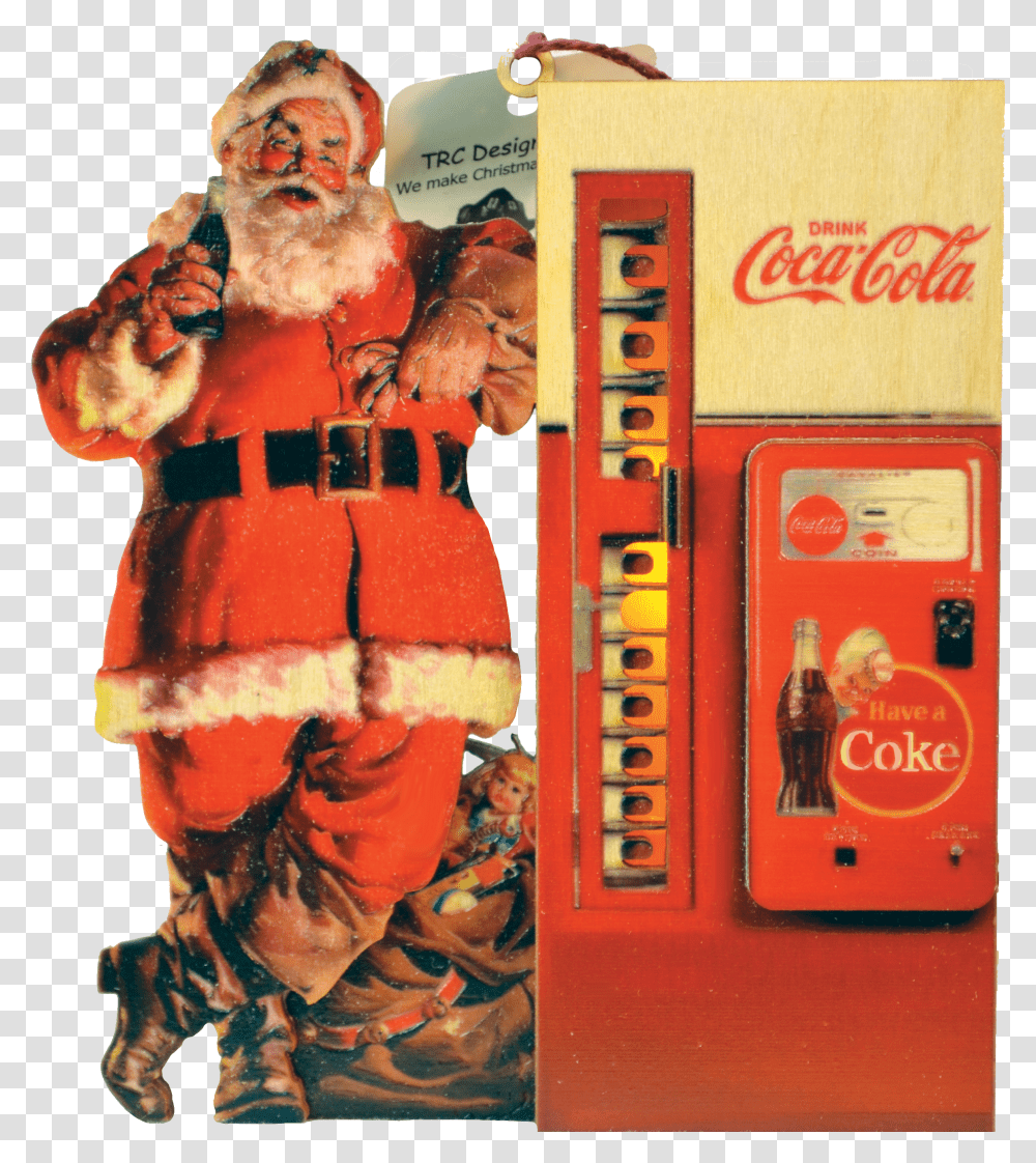 Santa Coca Cola Transparent Png