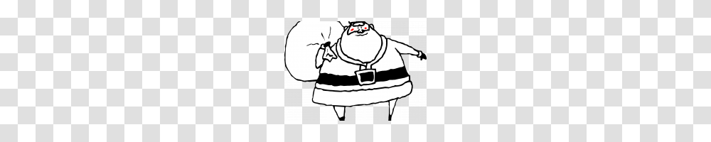 Santa Coloring Clipart Printable Coloring, Apparel, Person, Human Transparent Png