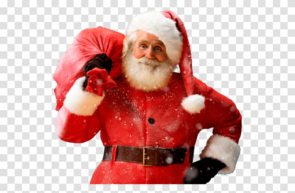 Santa, Costume, Person, Toy Transparent Png