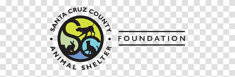 Santa Cruz County Animal Shelter Foundation - Amazon Smile Santa Cruz Animal Shelter, Symbol, Logo, Trademark, Mammal Transparent Png