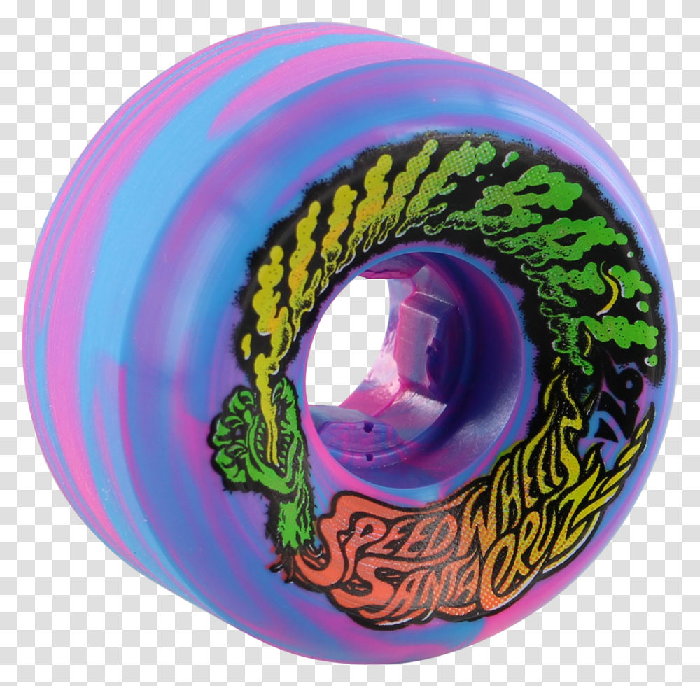 Santa Cruz Slime Balls Vomit Mini Skateboard Wheels, Sphere, Pattern, Ornament, Spiral Transparent Png