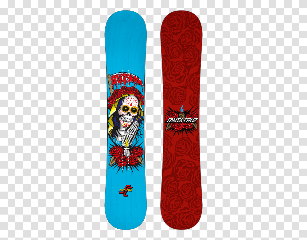 Santa Cruz Snowboard, Label, Skateboard Transparent Png