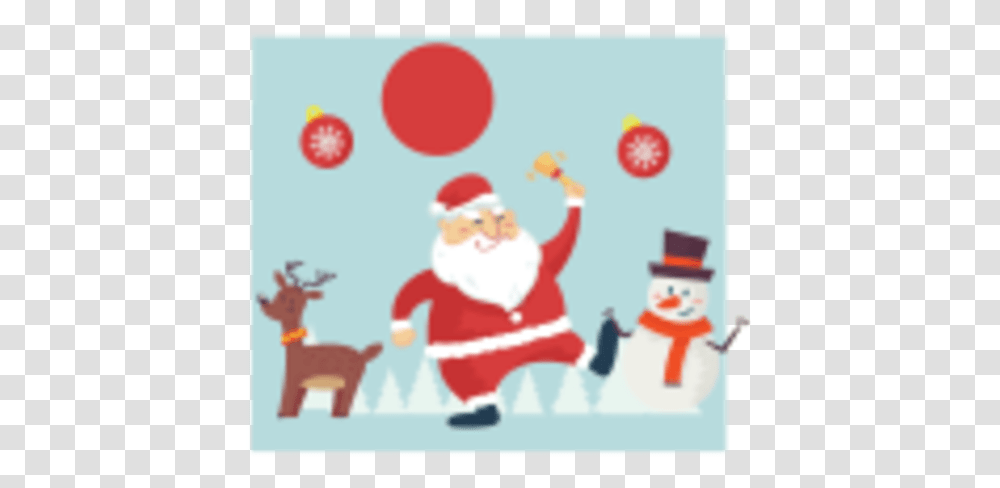 Santa Dash Cure Jm Virtual 5k Amp 10k Santa Claus, Outdoors, Nature, Snow, Winter Transparent Png
