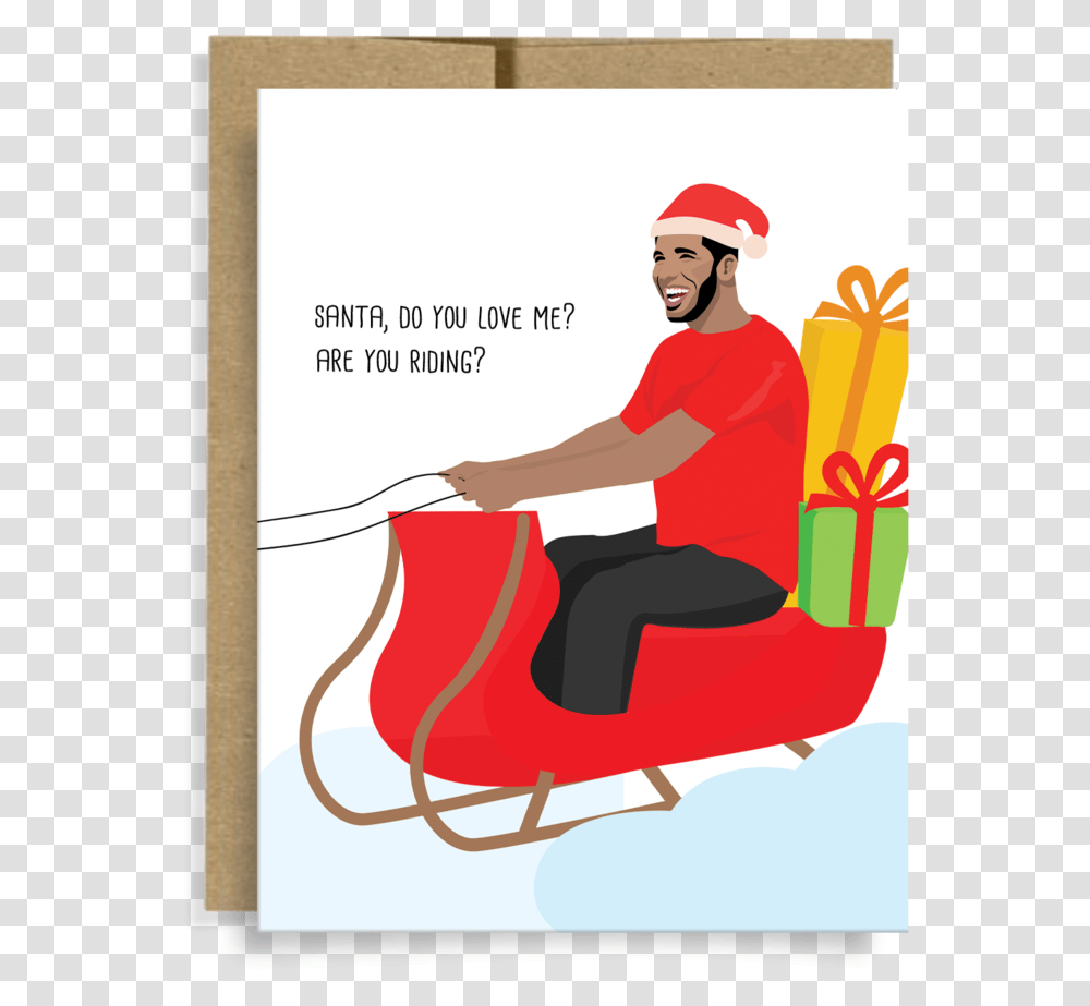 Santa Do You Love Me Neighborly Drake, Person, Human, Helmet, Clothing Transparent Png