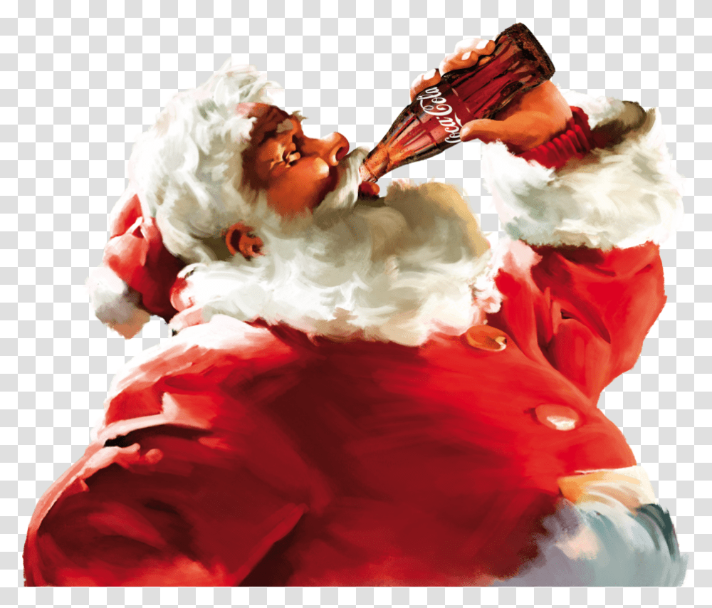 Santa Drinking Coca Cola, Performer, Dance Pose, Leisure Activities, Flamenco Transparent Png