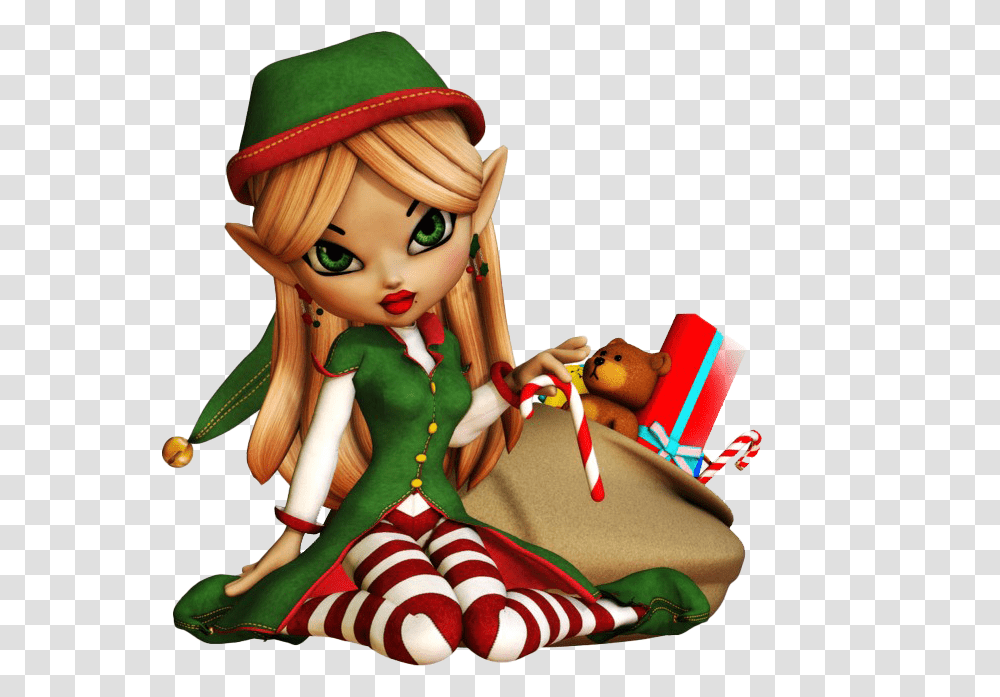 Santa Elves Image Christmas Elf, Doll, Toy, Person, Human Transparent Png
