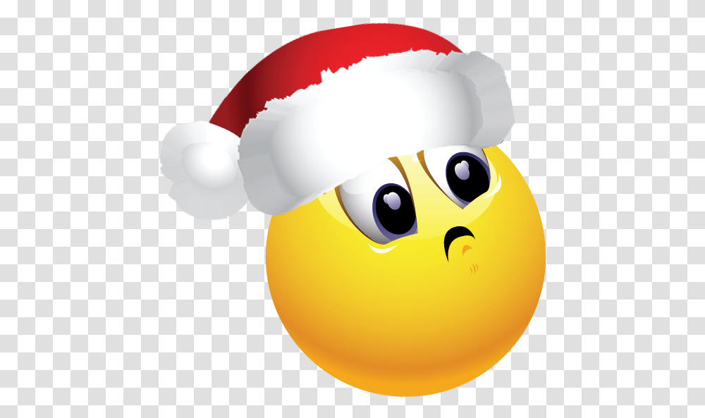 Santa Emoji Free Christmas Pack 1 By Pallavi Kalyanam Smiley, Balloon, Angry Birds Transparent Png
