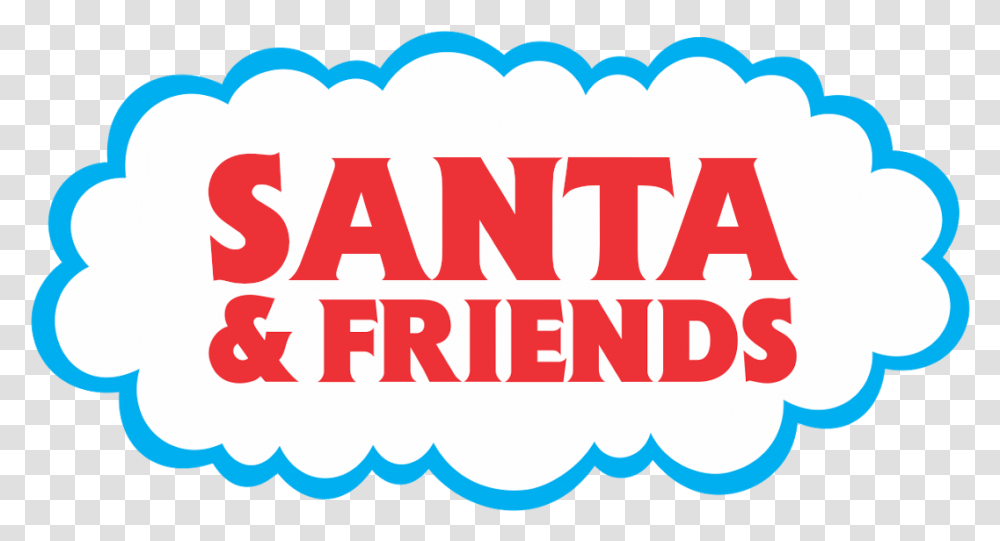 Santa Friends Game Logo Thomas And Friends, Text, Label, Housing, Building Transparent Png