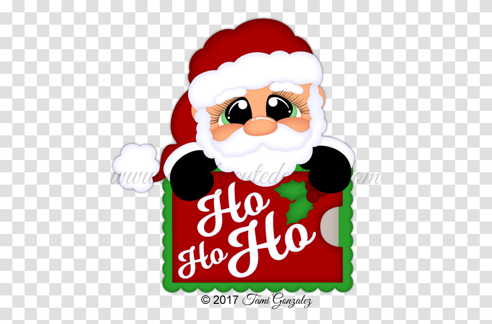 Santa Gift Card Cartoon, Advertisement, Poster, Flyer, Paper Transparent Png