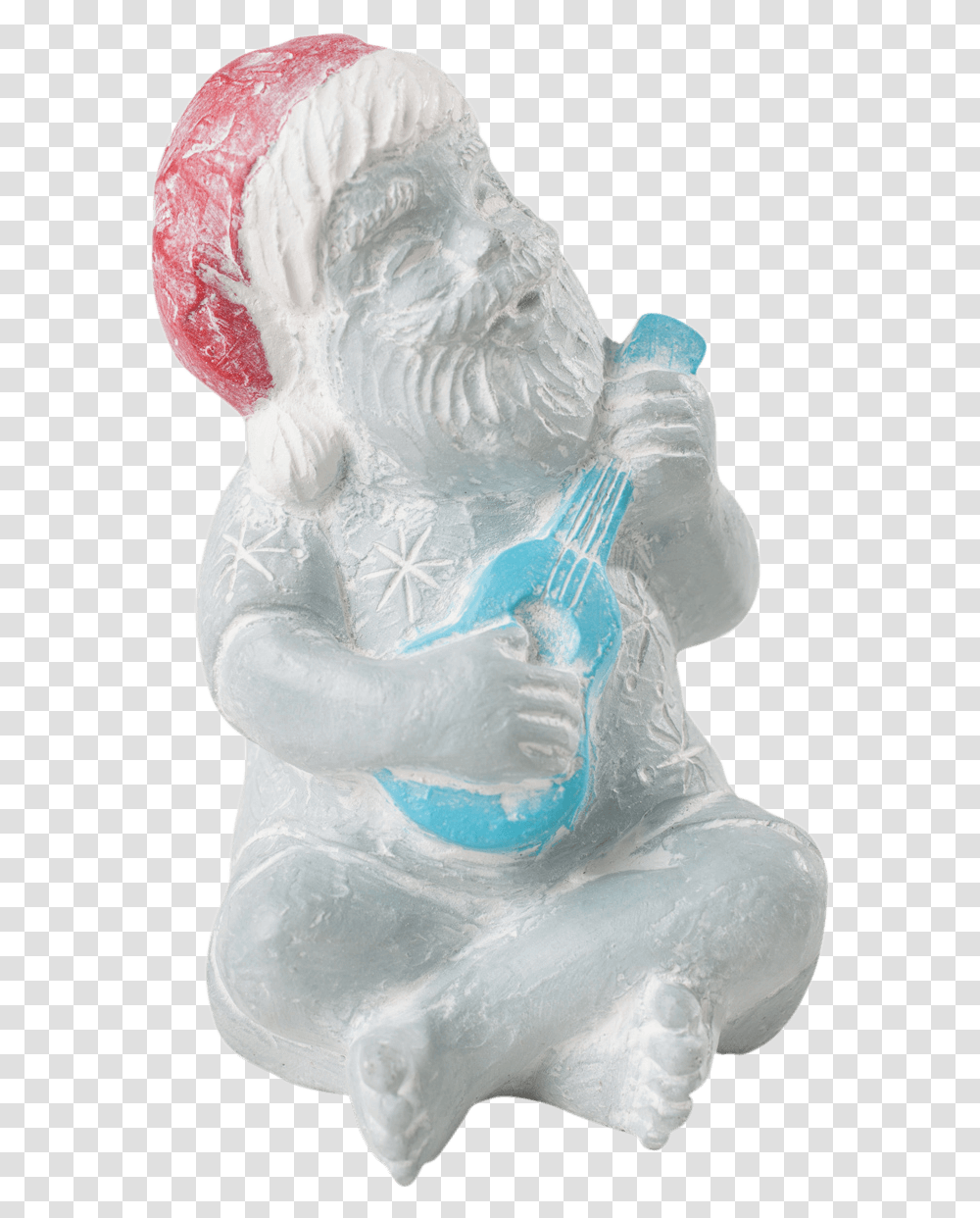 Santa Hand Stone Carving, Nature, Outdoors, Figurine, Ice Transparent Png