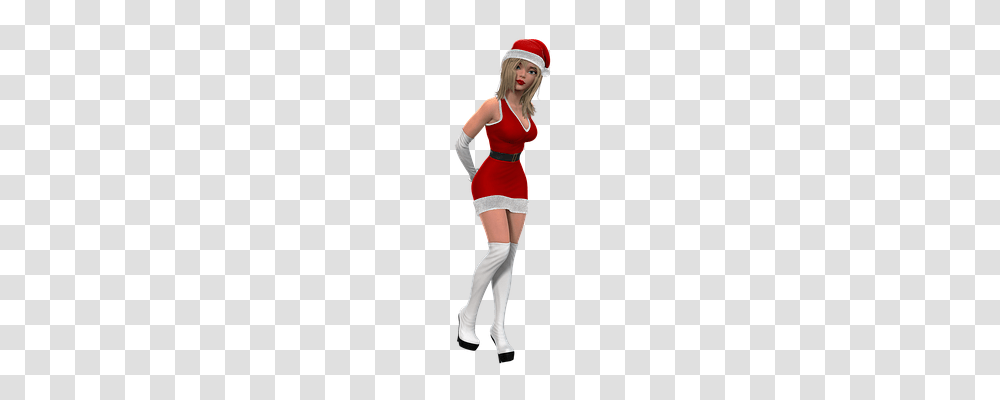 Santa Hat Person, Apparel, Costume Transparent Png