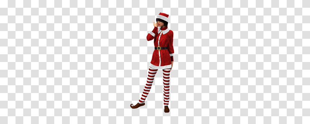 Santa Hat Person, Costume, Sailor Suit Transparent Png