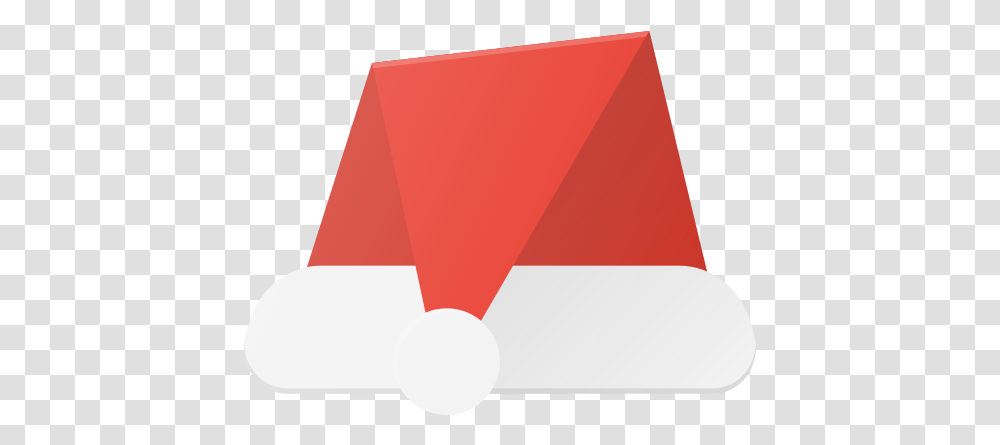 Santa Hat Christmas Free Icon Of Christmas Hat Flat, Lamp, Art, Outdoors, Text Transparent Png
