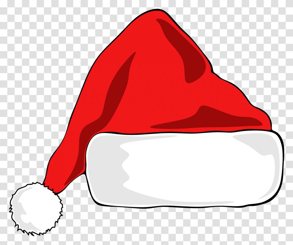 Santa Hat Christmas Hat Santa Claus Red Design Animated Santa Hat, Icing, Cream, Cake, Dessert Transparent Png