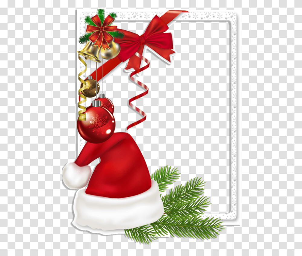 Santa Hat Clipart Christmas Hat Frames Clipart, Graphics, Wedding Cake, Dessert, Food Transparent Png