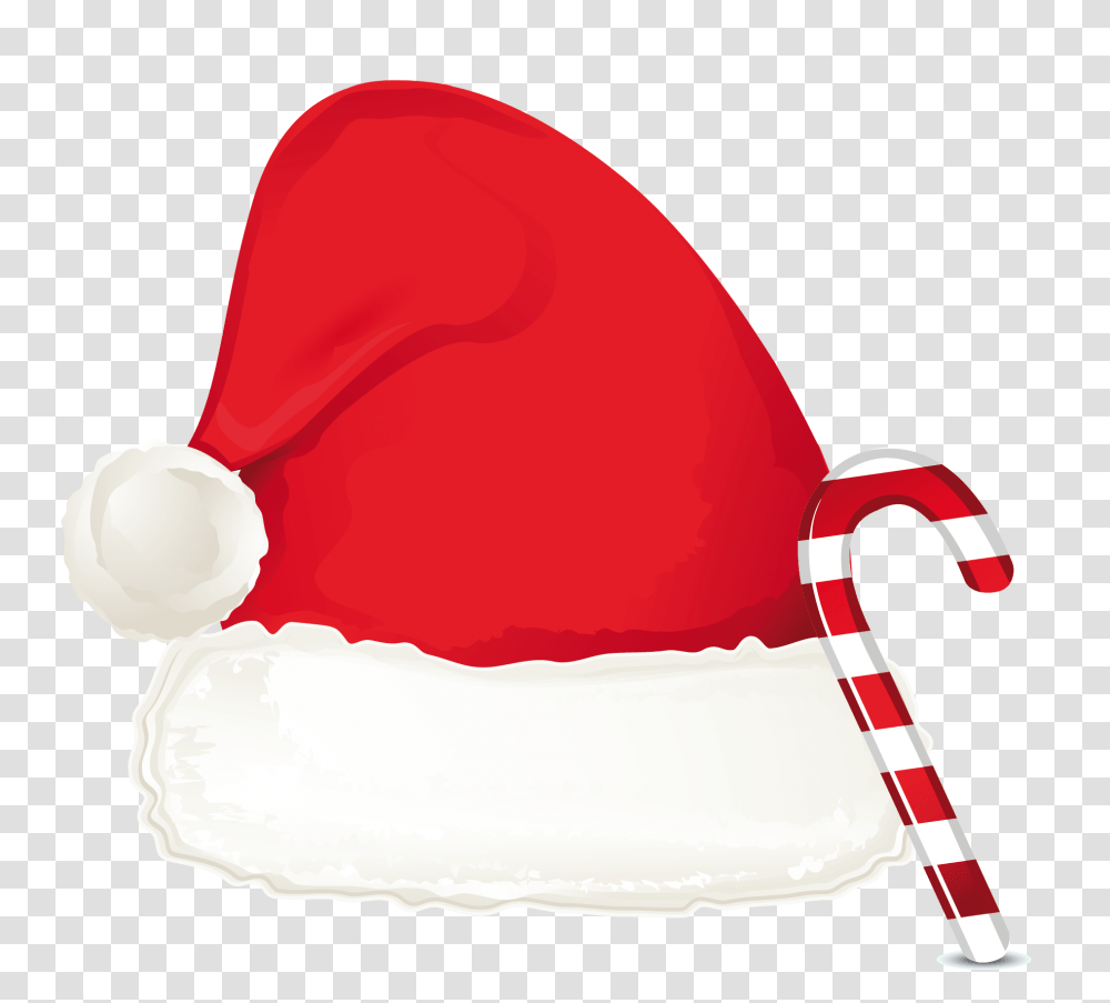 Santa Hat, Holiday, Cream, Dessert, Food Transparent Png
