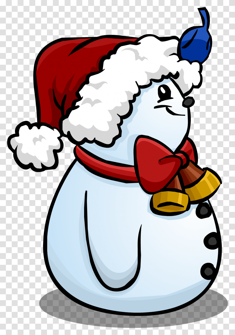 Santa Hat Snowman Sprite Cartoon, Performer, Clown, Costume, Mime Transparent Png