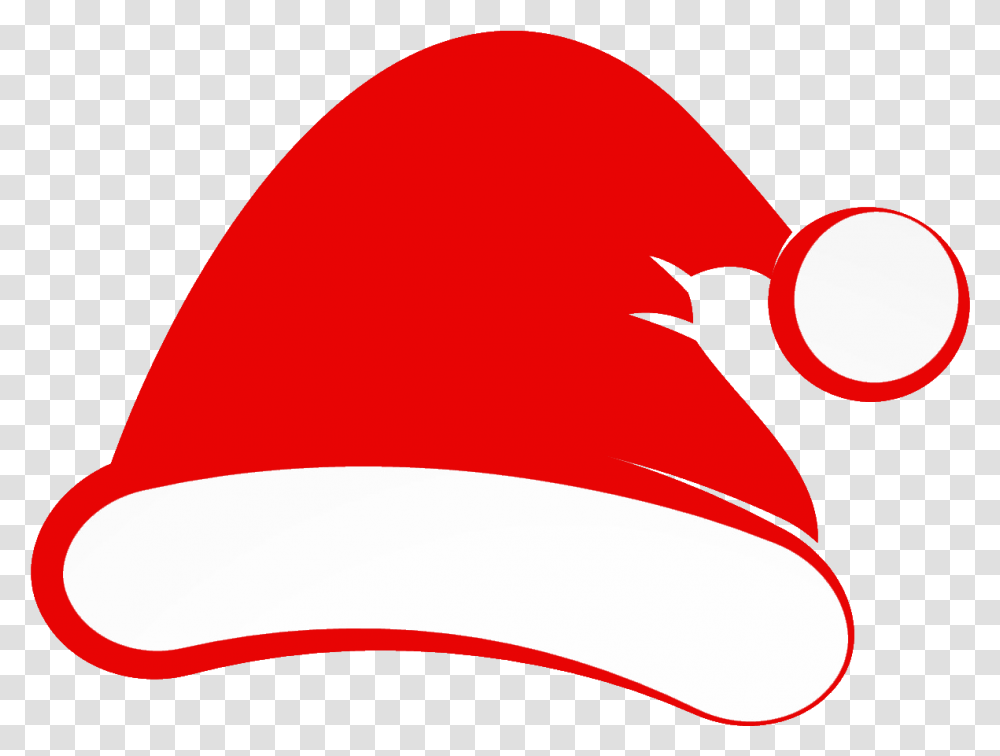 Santa Hats Clipart Hat Clip Art Background Christmas Hat Cartoon, Baseball Cap, Clothing, Apparel, Logo Transparent Png