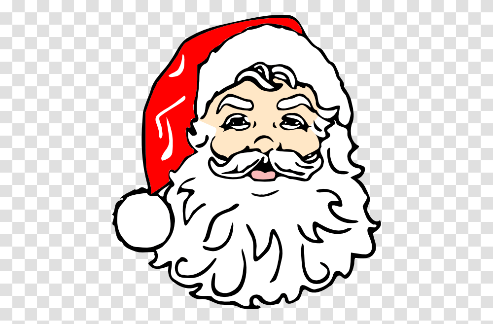 Santa Head Background, Face, Performer, Beard, Clown Transparent Png