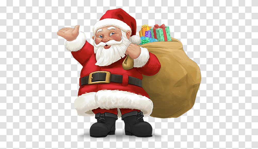 Santa Images 3 Image Merry Christmas To All My Family And Friends, Person, Human, Inflatable, Plant Transparent Png