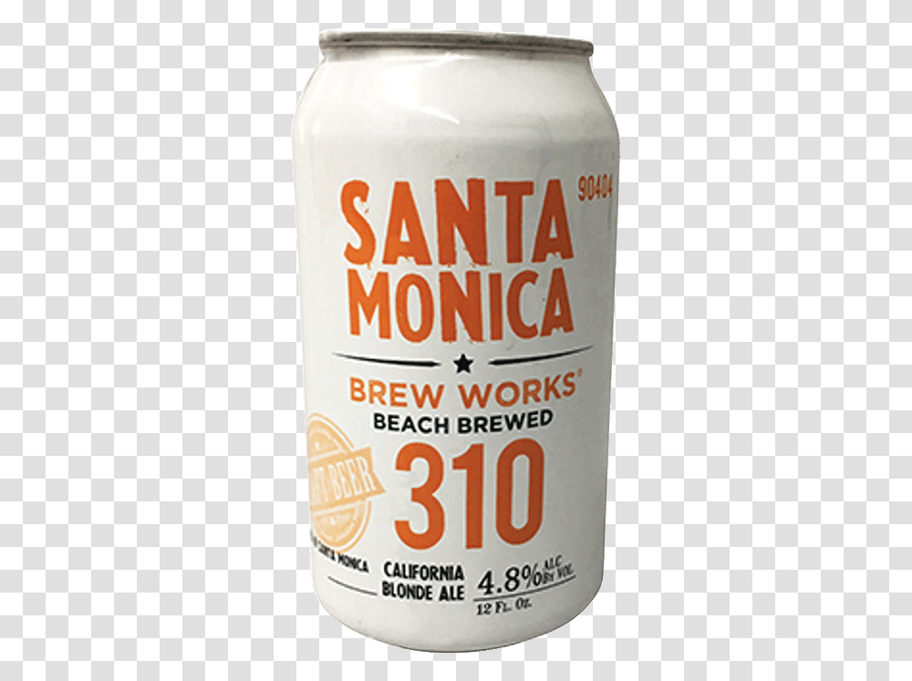 Santa Monica 310 California Blonde Ale 310 California Blonde Ale, Tin, Can, Bottle, Aluminium Transparent Png
