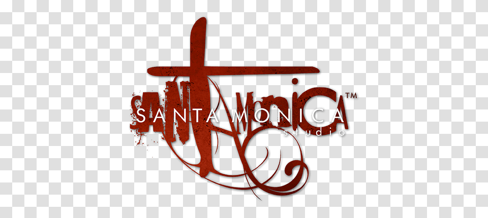 Santa Monica Studio Sony San Monica Logo, Trademark, Word, Alphabet Transparent Png