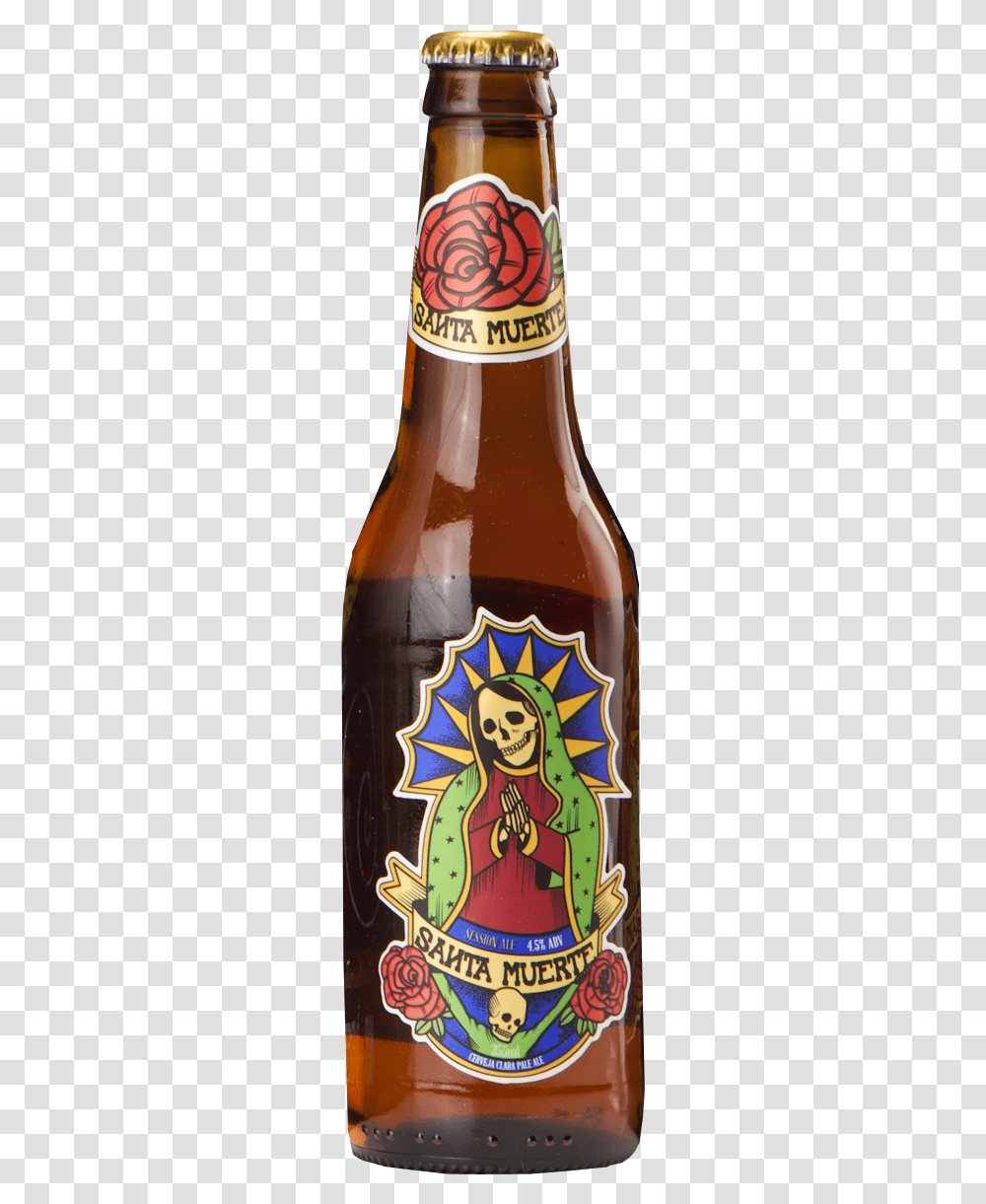 Santa Muerte Santa Muerte Cerveja, Beer, Alcohol, Beverage, Drink Transparent Png