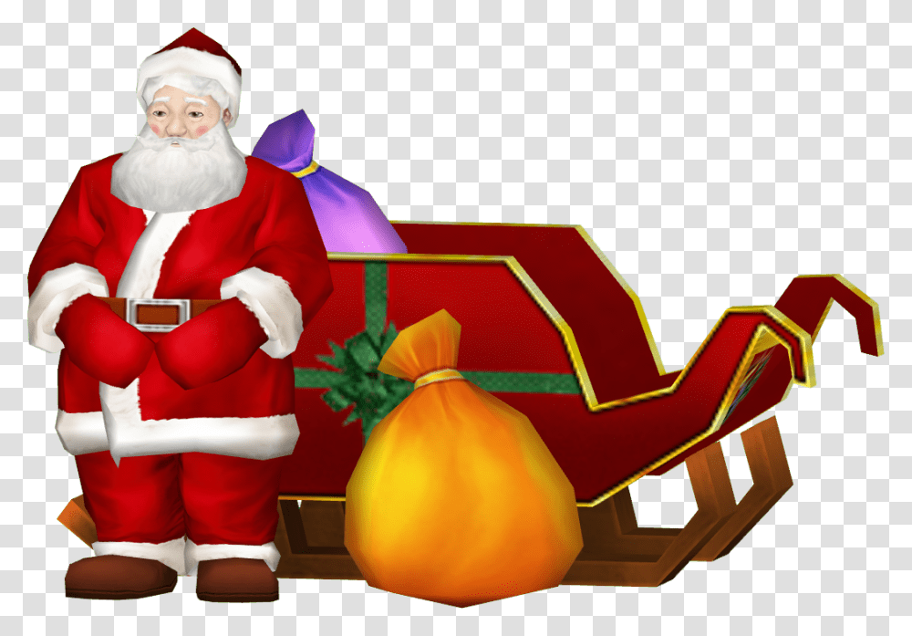 Santa Picture Santa Claus Render, Person, Elf, Furniture, Face Transparent Png