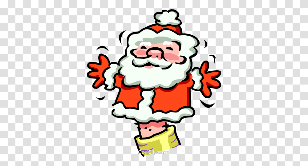 Santa Puppet Royalty Free Vector Clip Art Illustration, Performer, Clown, Elf Transparent Png