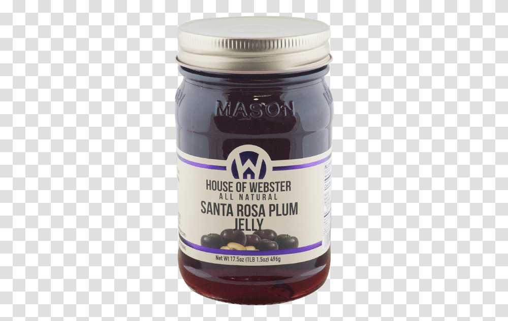 Santa Rosa Plum Jelly Fruit Preserves, Plant, Food, Milk, Beverage Transparent Png