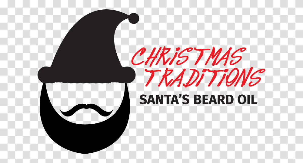 Santa's Beard Oil A Label Santa Oil Beard Oil Logo Hospicio San Lucas, Hat, Cap Transparent Png