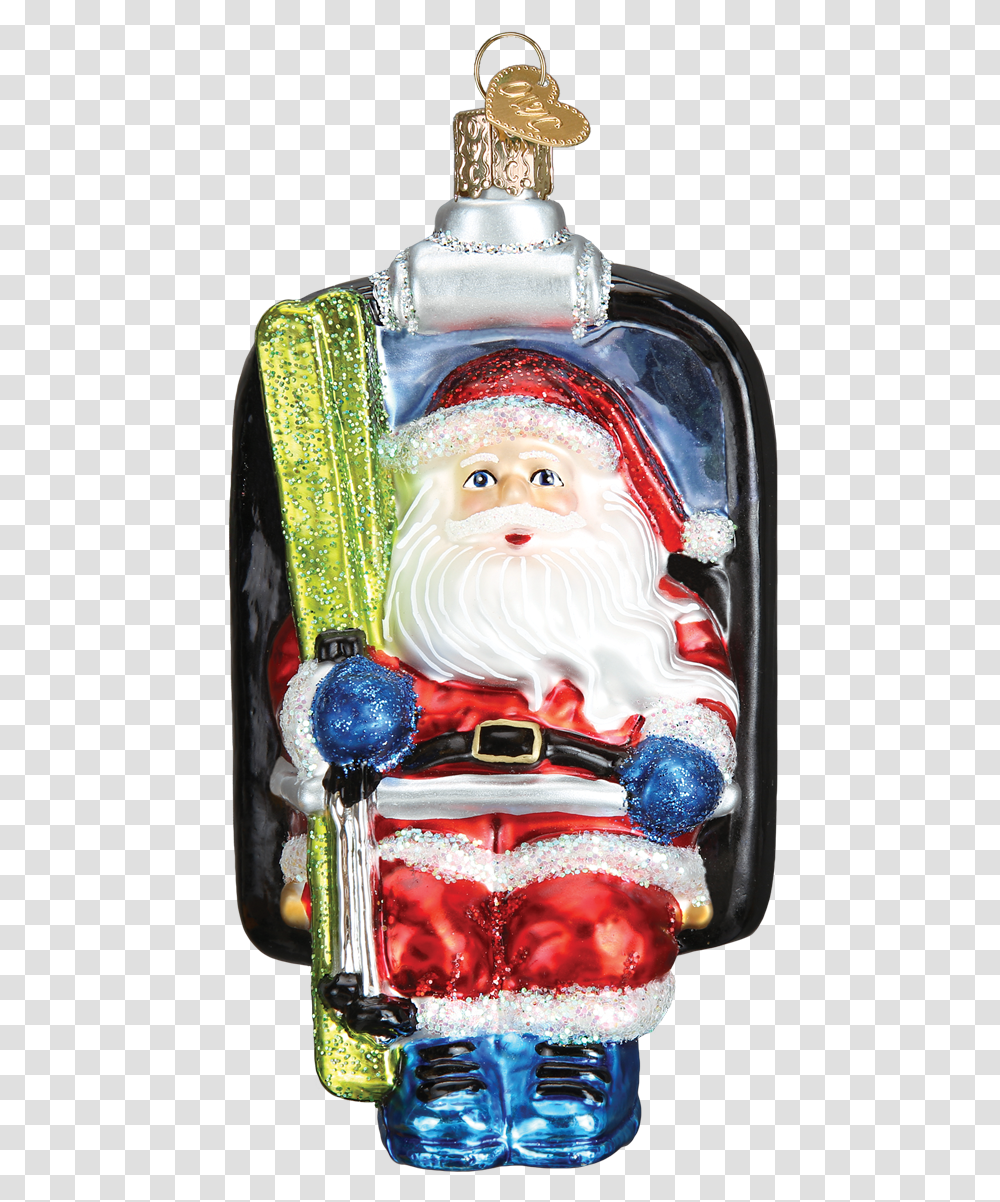 Santa Sitting, Sweets, Food, Figurine, Doll Transparent Png