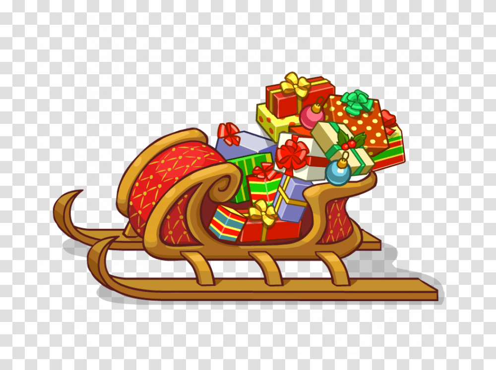 Santa Sl Sleigh Santa, Birthday Cake, Dessert, Food Transparent Png