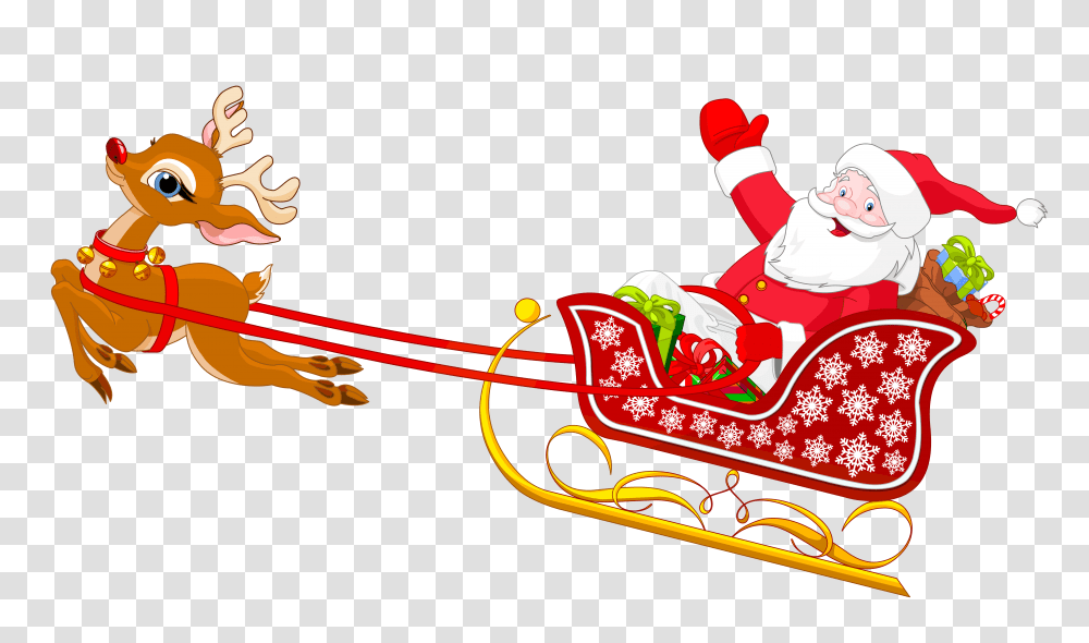 Santa Sled Cliparts, Person, Human, Kart, Vehicle Transparent Png