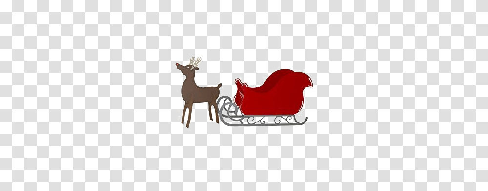 Santa Sleigh Download Image Arts, Furniture, Antelope, Wildlife, Mammal Transparent Png