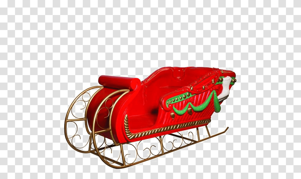 Santa Sleigh Image With Background Arts, Sled, Dynamite, Bomb, Weapon Transparent Png