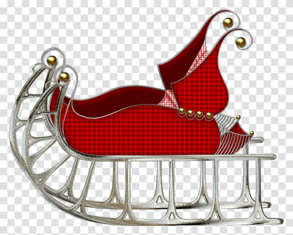 Santa Sleigh Sleds, Furniture, Couch, Musical Instrument Transparent Png