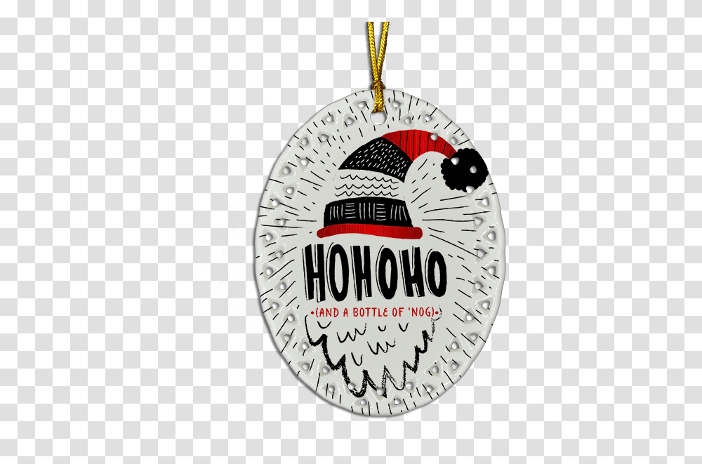 Santa Trendy Handlettering Hohoho, Logo, Trademark, Clock Tower Transparent Png
