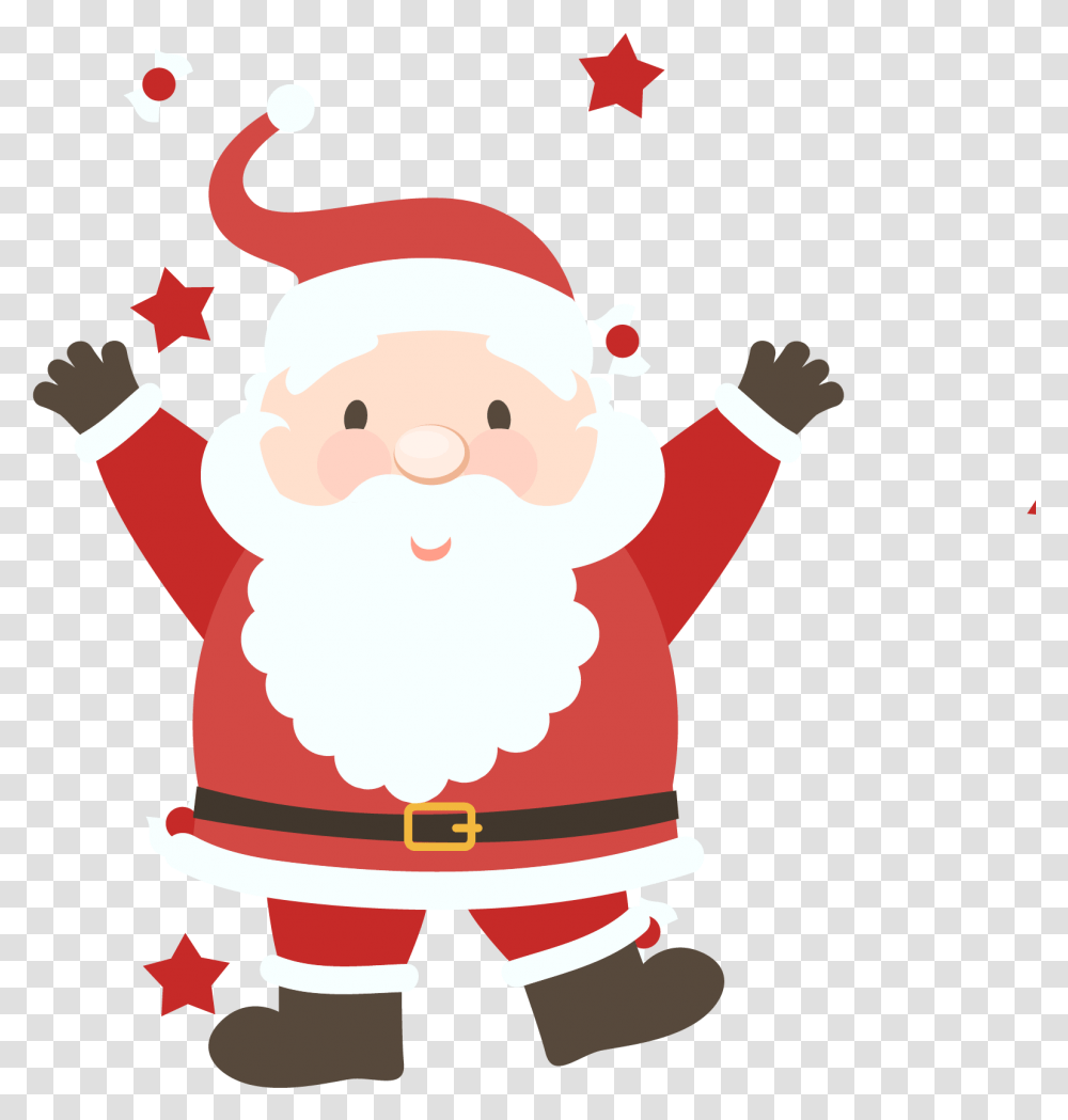 Santa Vector, Elf, Snowman, Winter, Outdoors Transparent Png