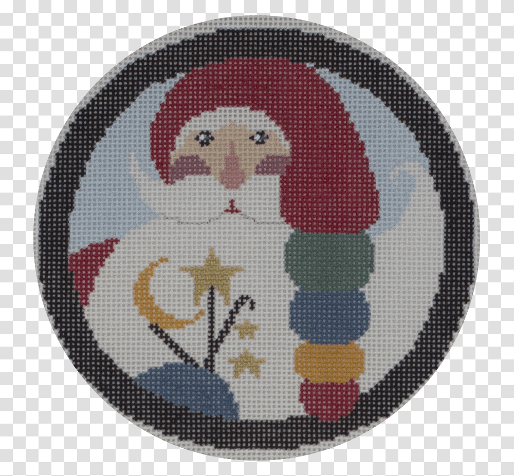 Santa W Star Amp Jingle Bell Cross Stitch, Rug, Pattern, Applique, Accessories Transparent Png