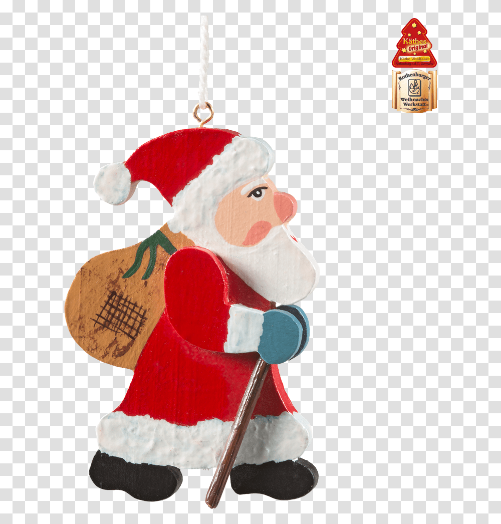 Santa With Gifts Bag Santa Claus, Snowman, Winter, Outdoors, Nature Transparent Png